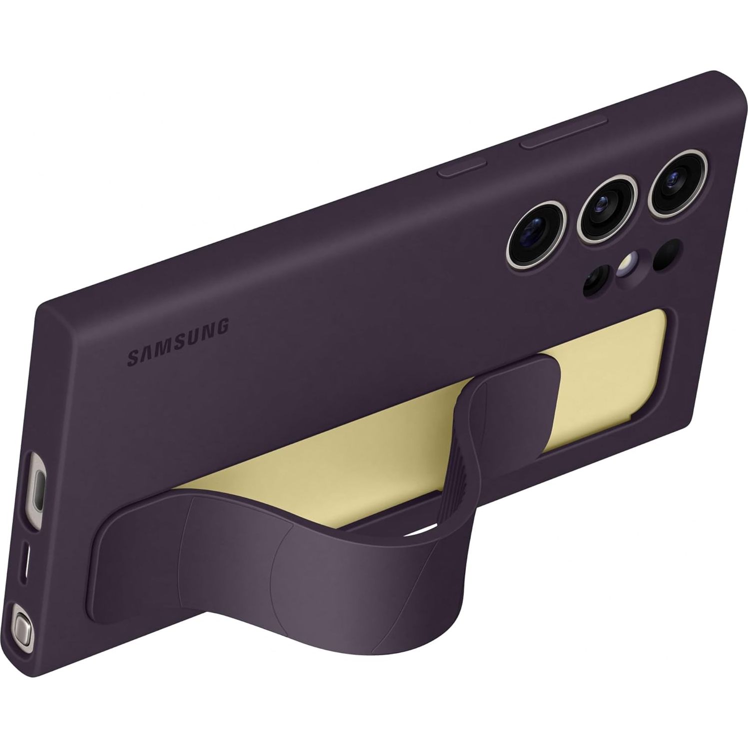 Etui Samsung Silicone Grip Cover do Galaxy S23 Ultra 5G, czarne